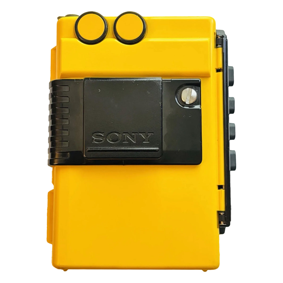 1986s Sony Sports Walkman WM-F45 Yellow Portable Cassette Player - [Defect]